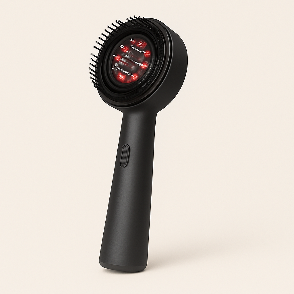Éclatelle Infrared Scalp Massager Comb with Serum Applicator