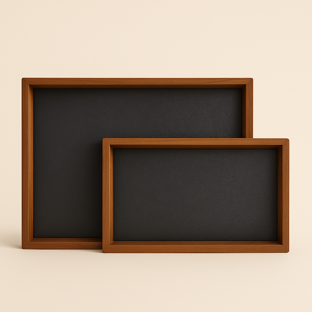 Éclatelle Solid Wood Jewelry Display Tray