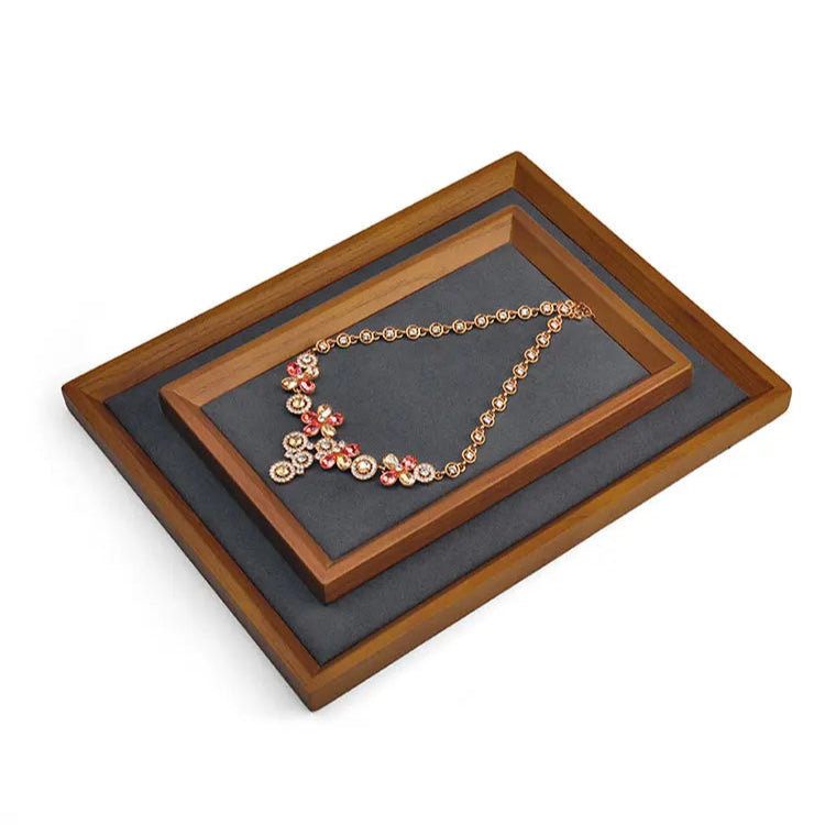 Éclatelle Solid Wood Jewelry Display Tray