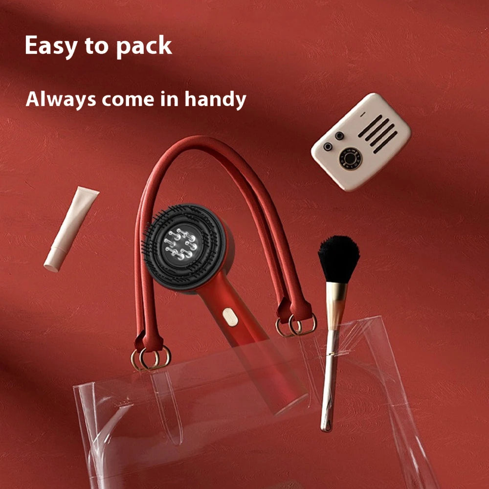 Éclatelle Infrared Scalp Massager Comb with Serum Applicator