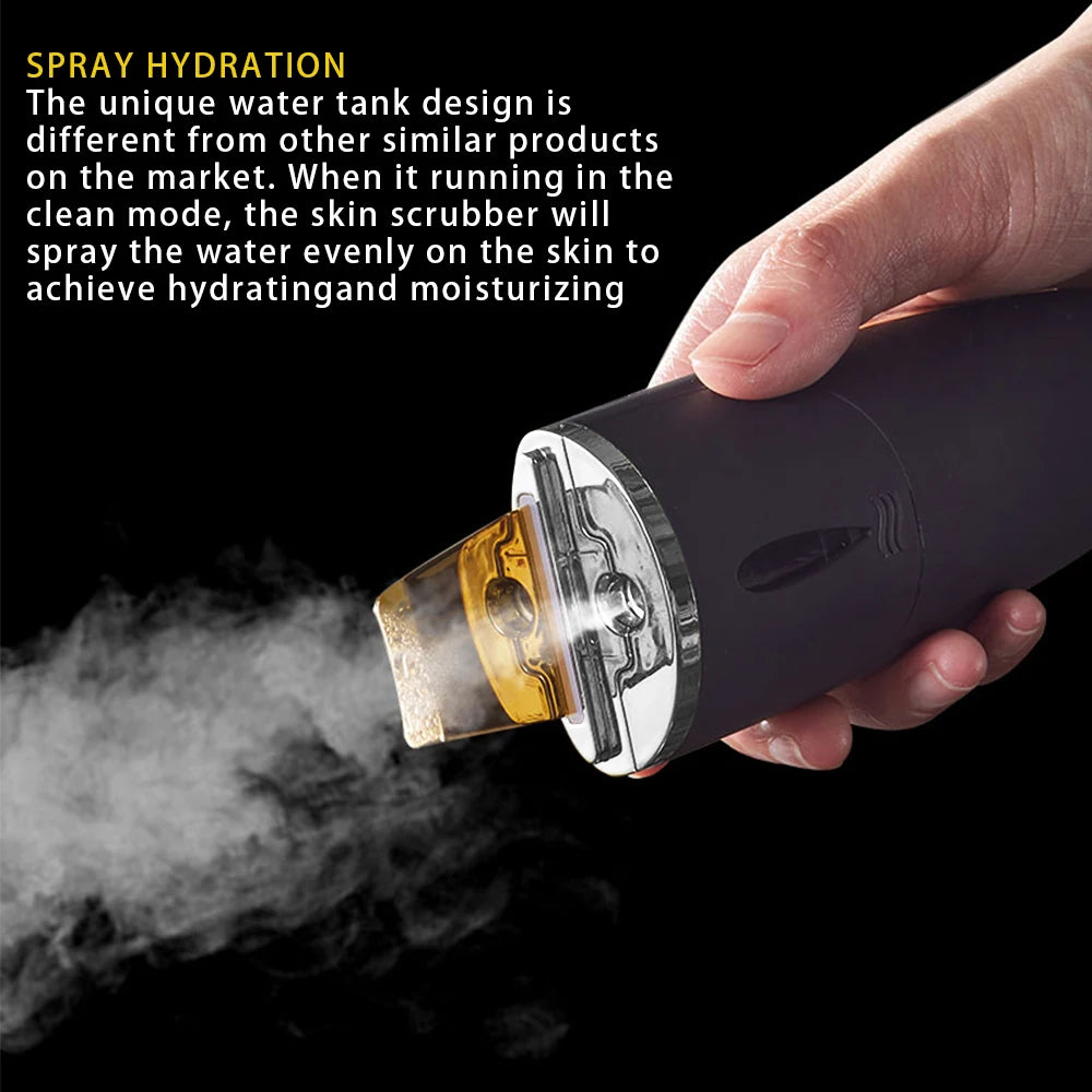 Éclatelle 24K Ultrasonic Skin Scrubber – Deep-Cleansing, EMS Lifting & Ion Therapy