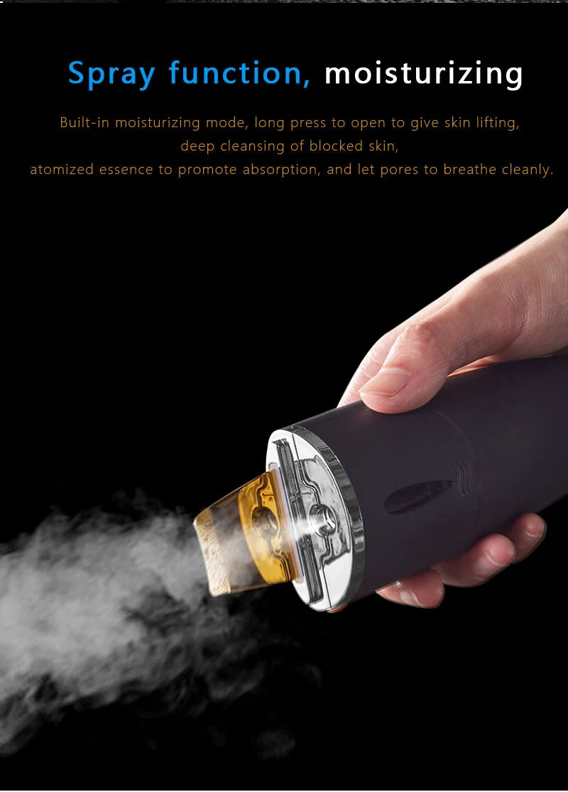 Éclatelle 24K Ultrasonic Skin Scrubber – Deep-Cleansing, EMS Lifting & Ion Therapy