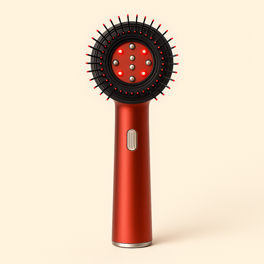 Éclatelle Infrared Scalp Massager Comb with Serum Applicator