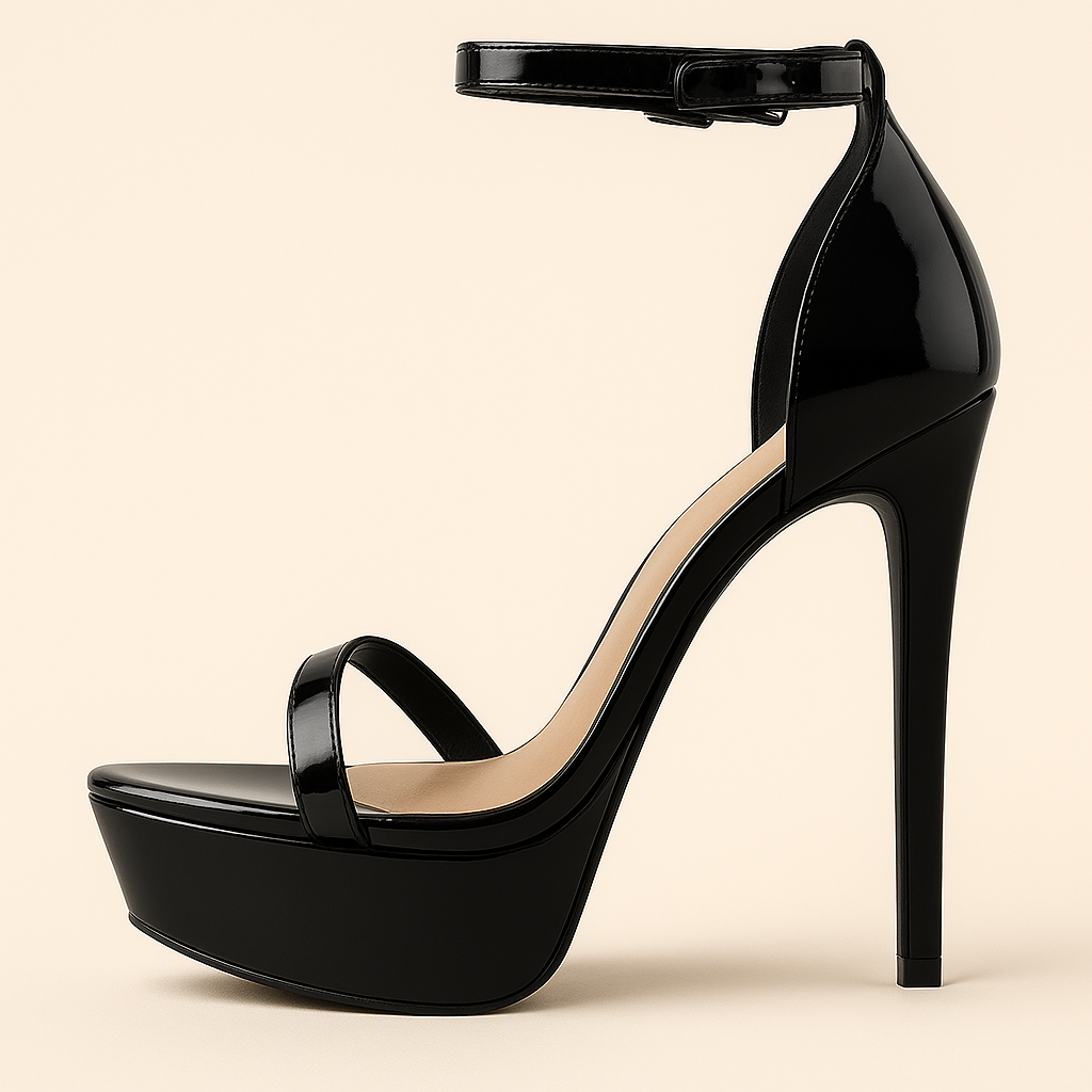 Éclatelle 14cm Patent Leather Platform Heels