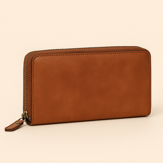 Éclatelle Vintage Leather Clutch Wallet for Men