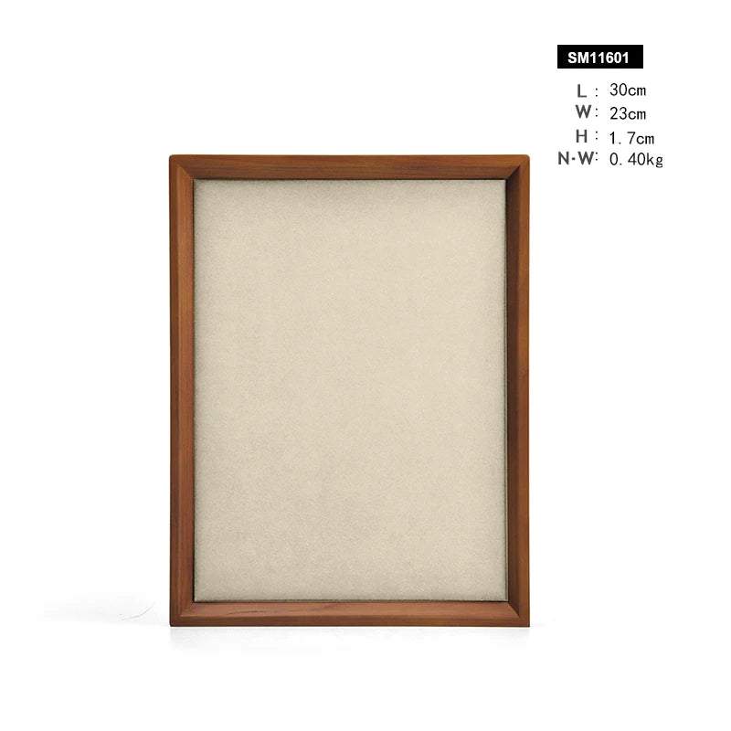Éclatelle Solid Wood Jewelry Display Tray