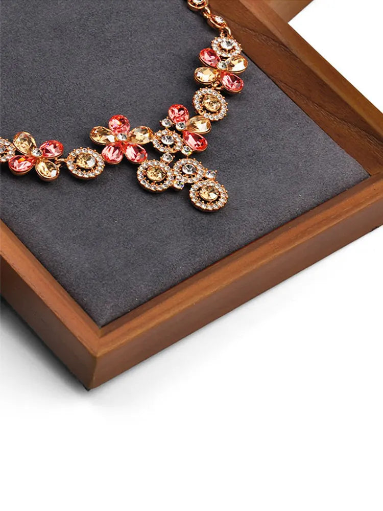 Éclatelle Solid Wood Jewelry Display Tray