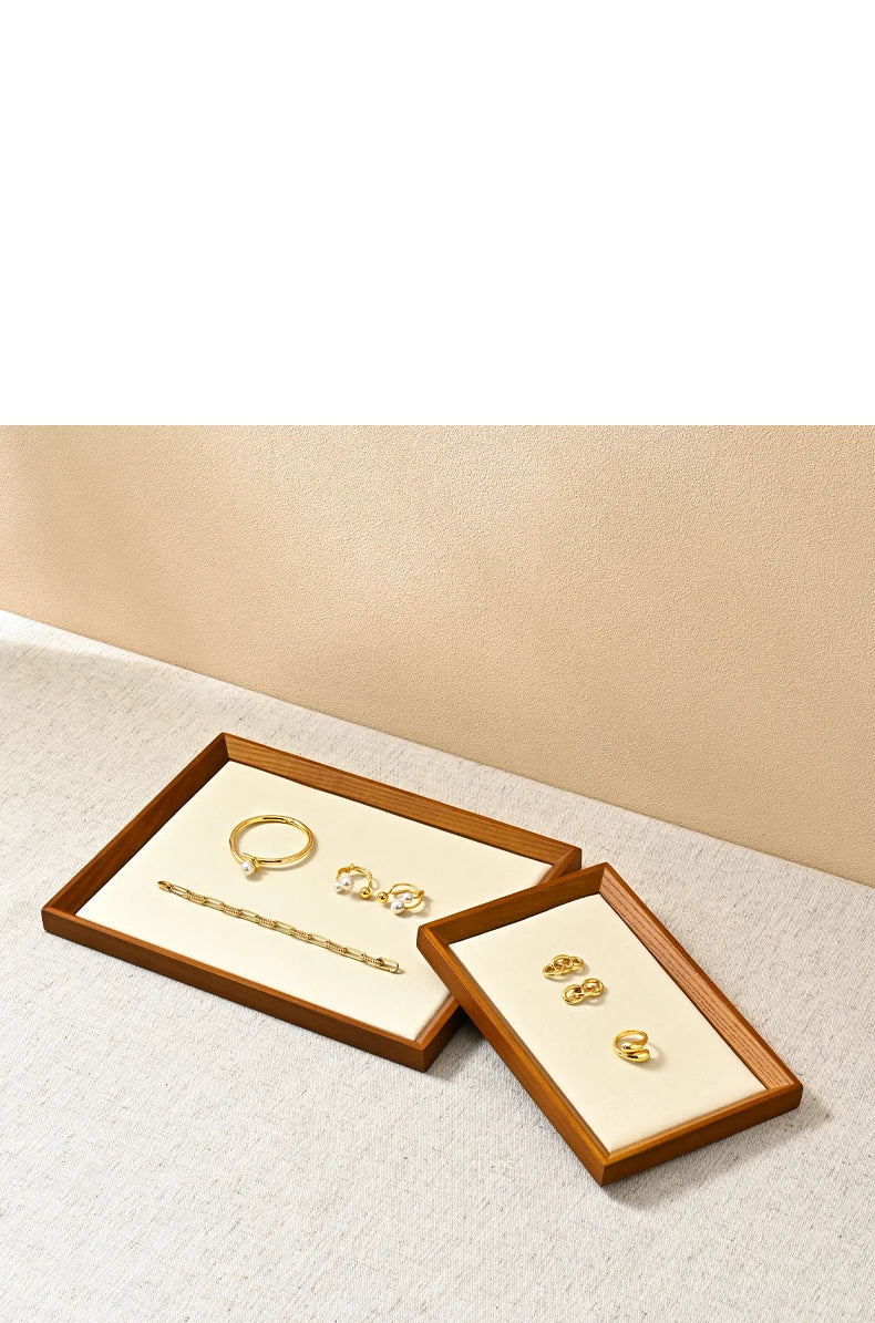 Éclatelle Solid Wood Jewelry Display Tray