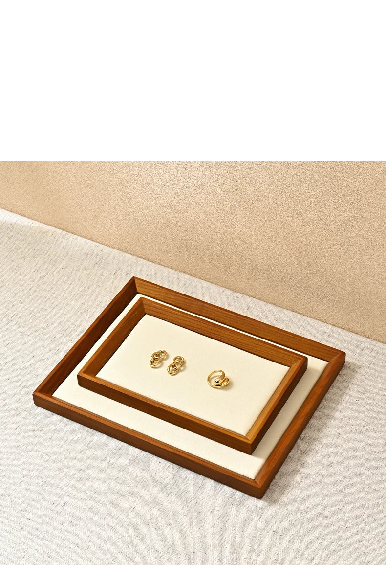 Éclatelle Solid Wood Jewelry Display Tray