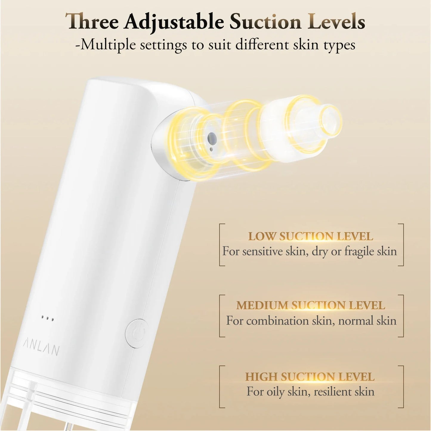 Éclatelle HydroClea Portable Blackhead Remover – Deep Pore Vacuum Cleanser