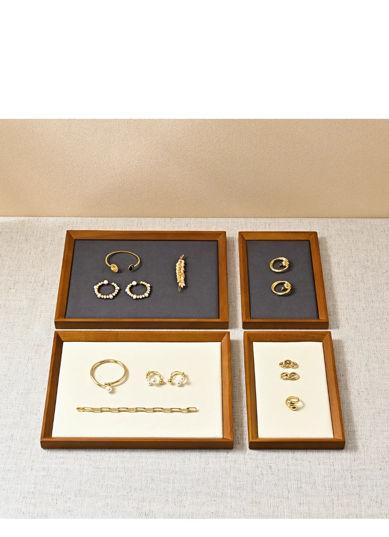 Éclatelle Solid Wood Jewelry Display Tray