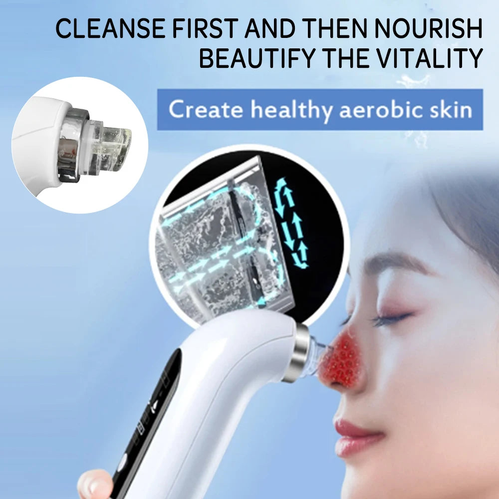 Éclatelle HydroVac Pro – Deep Pore Vacuum Cleanser with Water Circulation