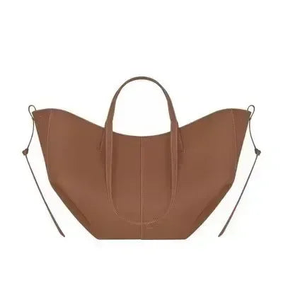 Éclatelle Elegant Faux Leather Tote Bag with Clutch