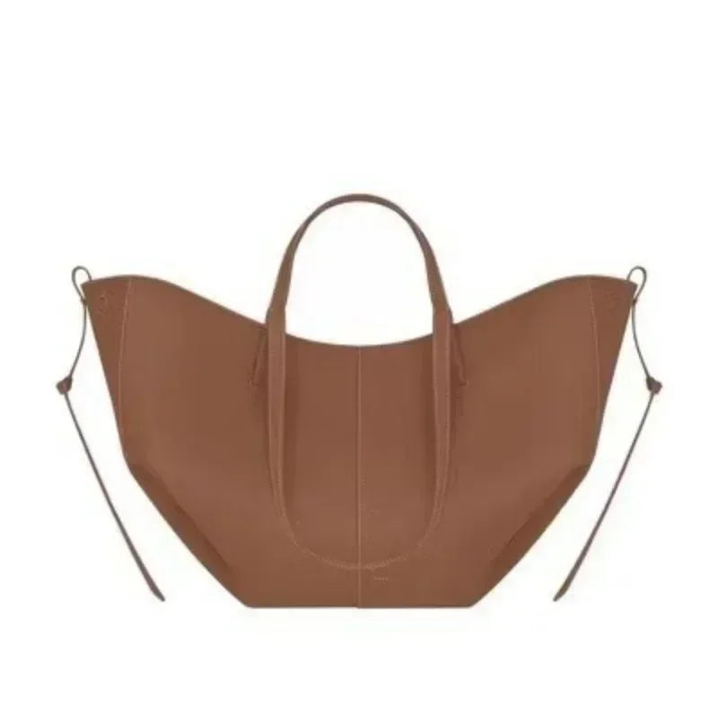 Éclatelle Elegant Faux Leather Tote Bag with Clutch