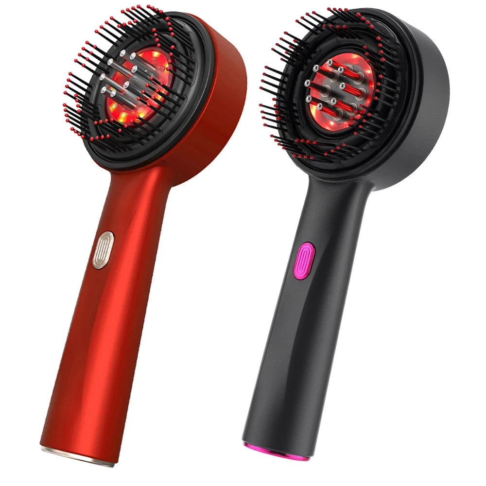 Éclatelle Infrared Scalp Massager Comb with Serum Applicator