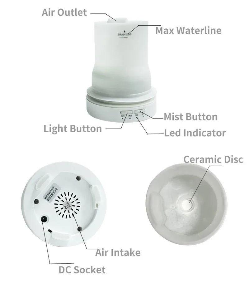 Éclatelle Ceramic Essential Oil Diffuser