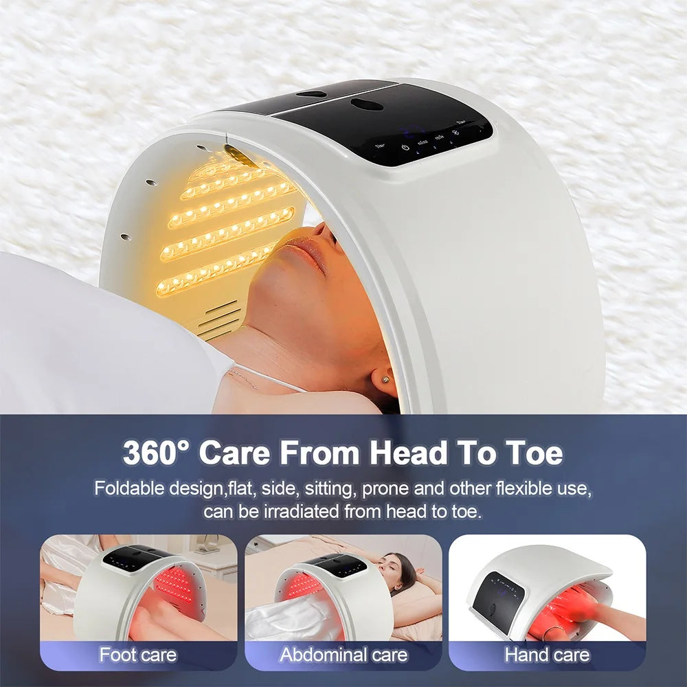 Éclatelle 7-Color LED Photon Therapy Dome – Pro Skin Rejuvenation System