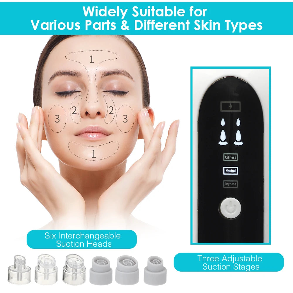 Éclatelle HydroVac Pro – Deep Pore Vacuum Cleanser with Water Circulation