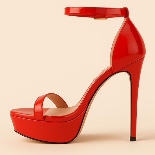 Éclatelle 14cm Patent Leather Platform Heels